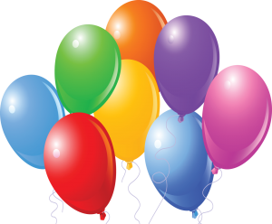 an assortment of colorful balloons